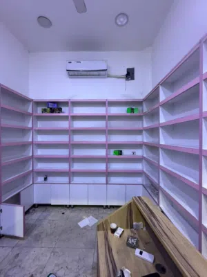 رفوف للبيع عدد اربعه 4