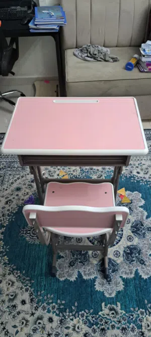 Like New Kids’ Study Table & Chair Set – 5 Months Use Only