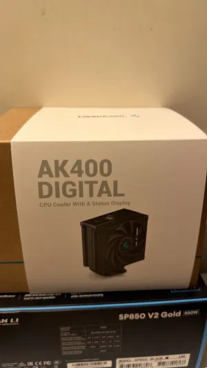 Deep cool AK400 Digital For AMD AM5 and AM4 And All Intel cpu 14/13 Gen