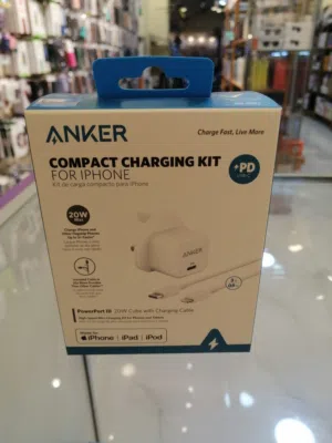 Compact chargering kit for iphone