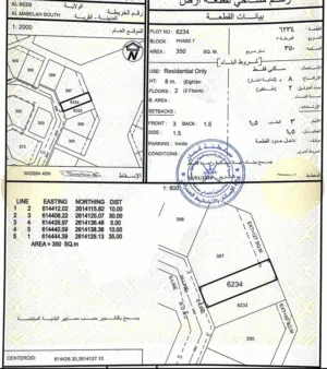 Residential Land for Sale in Muscat Al Maabilah