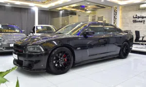 Dodge Charger SRT8 ( 2013 Model ) in Black Color GCC Specs