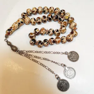 مسبحة نراب الكهرمان مضغوط 33 حبه