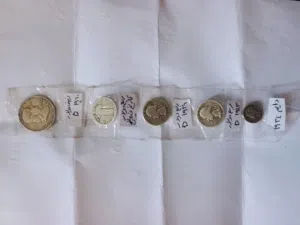 عملات امريكيه طقم فضه  عيار 900