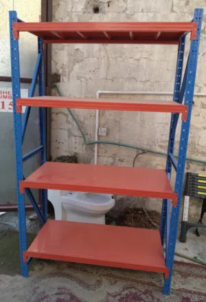 Heavy-Duty Metal Storage Rack