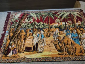 بساط اسباني لوحه فنيه