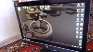 كمبيوتر لقطة hp core i5 + core i7 الكل في واحد كمبيوتر + شاشه + windows وكالة + 3 العاب مجانية