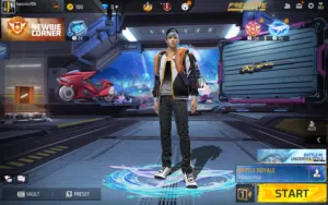 Saudi server ff id lvl2 fresh new