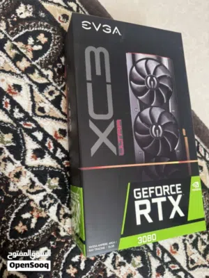 xc3 Evga 3080 RTX للبيع كرت (شبه جديد)