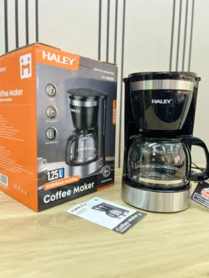 ماكينة قهوة من براند هالي اصلي 100% مثالية للمنازل و المكاتب بسعة 1.5 لتر كفالة وكيل