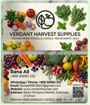 selling fruits and vegetable