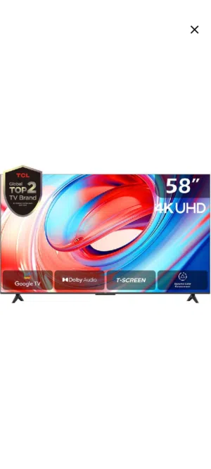 شاشة 4k TCL 58 شاشة فل سمارت LED