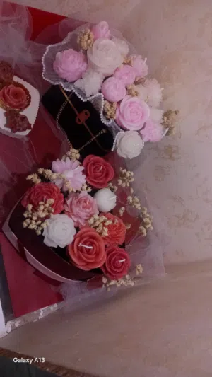 باقه شموع فخمه ومعطره بأسعار تناسب الجميع