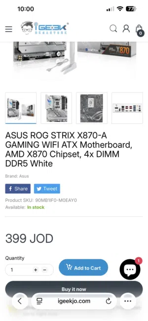 Ryzen 7 9800x3d + Asus Rog X870-A