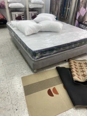 بوكس خشب مع فرشة حرباوي