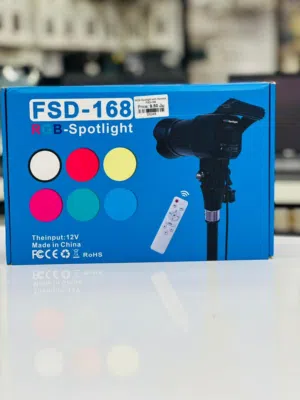RGB spotlight with remote in Muscat / Brand New