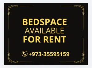 Bed Space Available For Rent