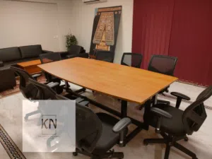 ترابيزه اجتماعات خشب mdf اسباني اثاث مكتبي جديد