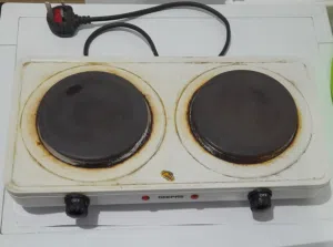 طباخ كهربائي شعلتين فقط 3 دنانير