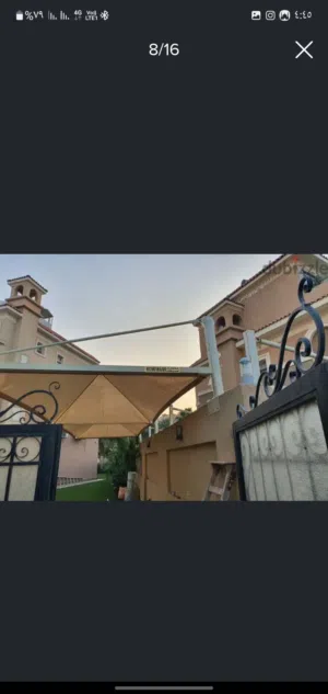 مظلات حديثه للسيارات