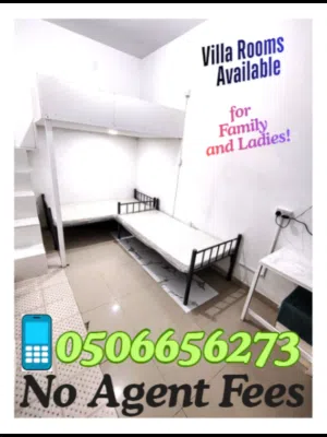 Villa Room  shared Kitchen Washroom  Family, Executive Ladies or Single Bachelor  2200 AED