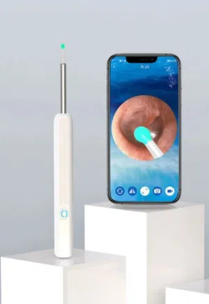 Smart Visual Earwax Removal Kit with HD Camera  منظار تنظيف الأذن الذكي  Wireless & Safe