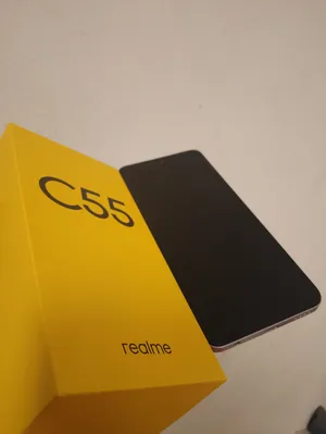 Realme C55 • 8+8/256GB • باكسسواراته وعلبته