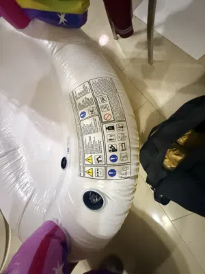 Inflatable unicorn floatie