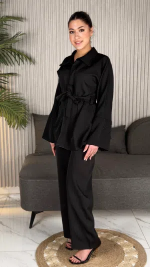 طقم ستاتي قطعتين راقي