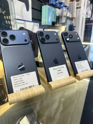 iPhone 17 Pro Max 256GB Navy No Active جديد بسعر قوي
