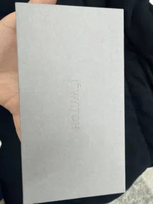Apple watch ultra 3 49mm black titanium  ابل الترا واتش 3 تيتانوم اسود بتدعم الخط جديد بالكرتونه