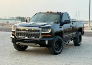 شفرلية سلفرادو Z71 خليجي صبغ الوكالة موديل 2018 ثمان سلندر V8 فرويل 4X4