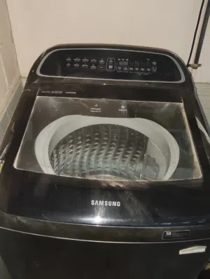 غسالة ملابس سامسونج لم تستخدم بكثره استخدام خفيف