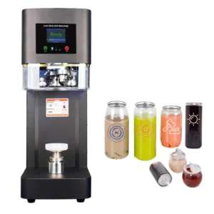 ماكينة  غلق العلب مناسب للكفيهات والمشاريع التجارية intelligent can sealing machine