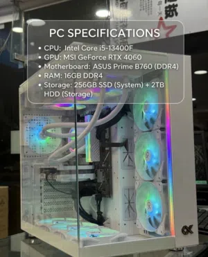 نظيف جداًPc gaming  4200  درهم استعمال شهرين