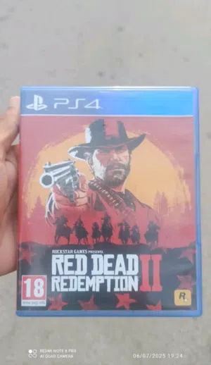 قرص لعبة "Red Debation 2" للبيع ( لبلاي ستيشن 4 ) من شركة روكستار قيمز