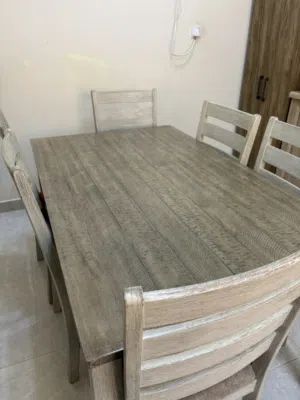 طاولة طعام 6 كراسي