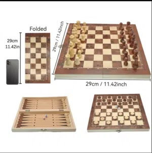 شطرنج اصلي جديد حسب المقاييس والمعايير العالمية BIG STANDARD FULLY WOODEN