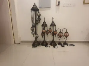 Mosaic Lantern Set