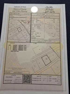 ارض سكنيه للبيع مطلوب 18000 ريال عماني