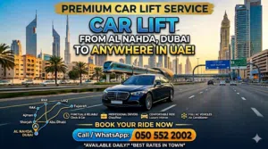 Chauffeur service car lift