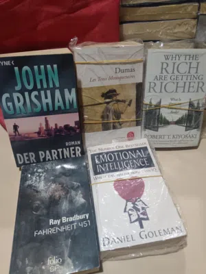 كتب اجنبية بسعر مغري