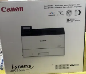 للبيع طابعة ليزر أصلية من شركة Canon  موديل Canon i-SENSYS LBP226dw بحالة ممتازة مع الكرتون الأصلي.