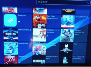 بلايستيشن 4 برو 2000 جيجا معدل مع يدين تحكم جهاز نضيف