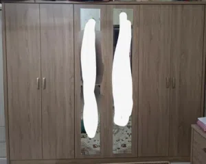 غرفة نوم بتصميم تركي راقي خشب متين وحالة ممتازة جدا