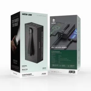 باور بنك Green Lion Container – قوة موثوقة بسعة 30,000mAh