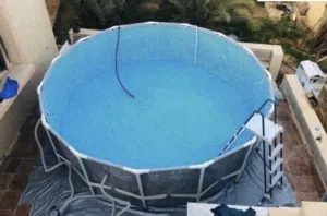 حوض سباحة تركيب