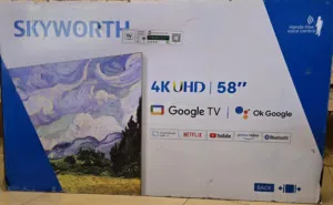 Skyworth 58-Inch UHD 4K Smart Google LED TV 58SUE9350F Black voice orders