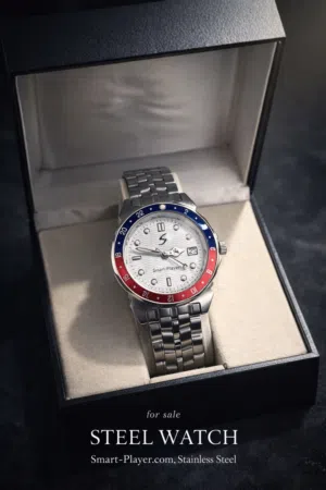 ساعة رجالية أنيقة ستانلس ستيل – تصميم فاخر بسعر ممتاز