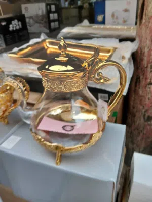 طقم شاي ابريق شاي